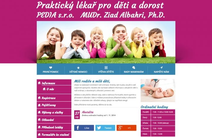 Praktický lékař pro děti a dorost | PEDIA s.r.o.