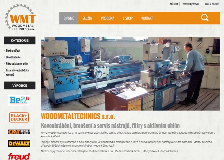 Woodmetal - e-shop s obrábacími nástrojmi a elektro náradím